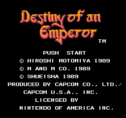 Title Screen
